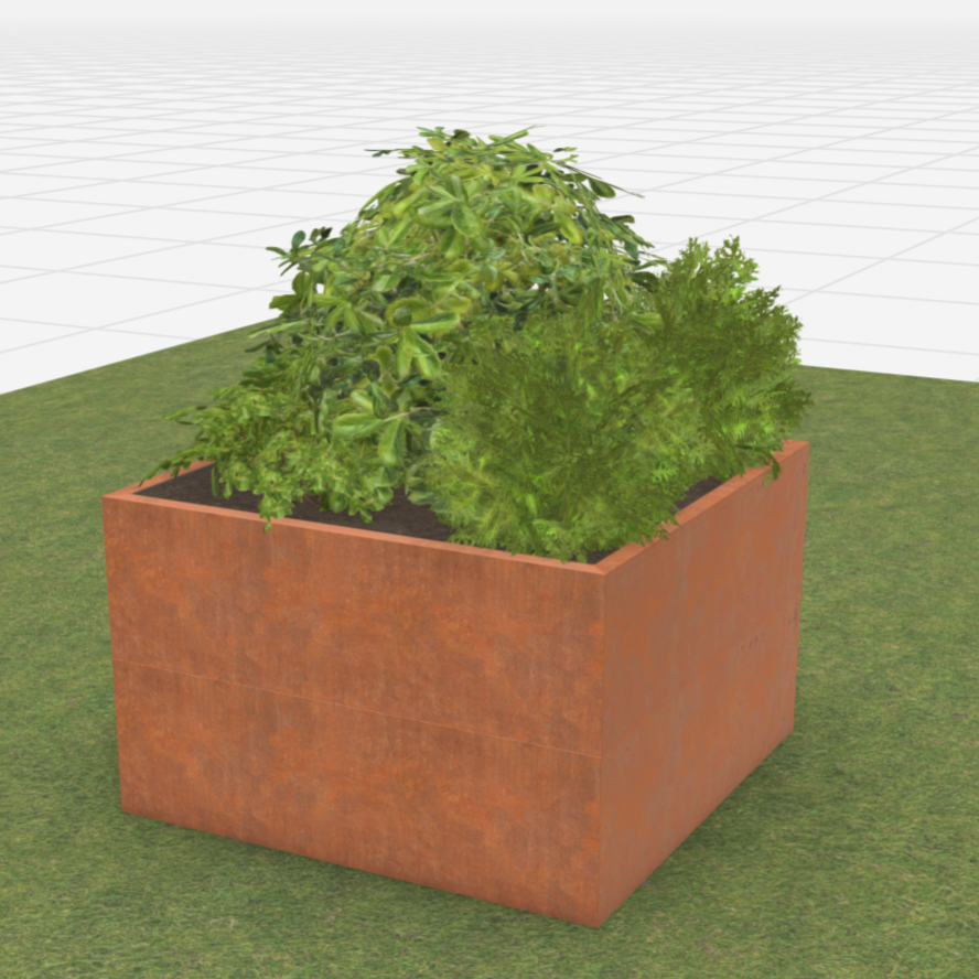 B-vare BEDD 80x80 karm uten bunn