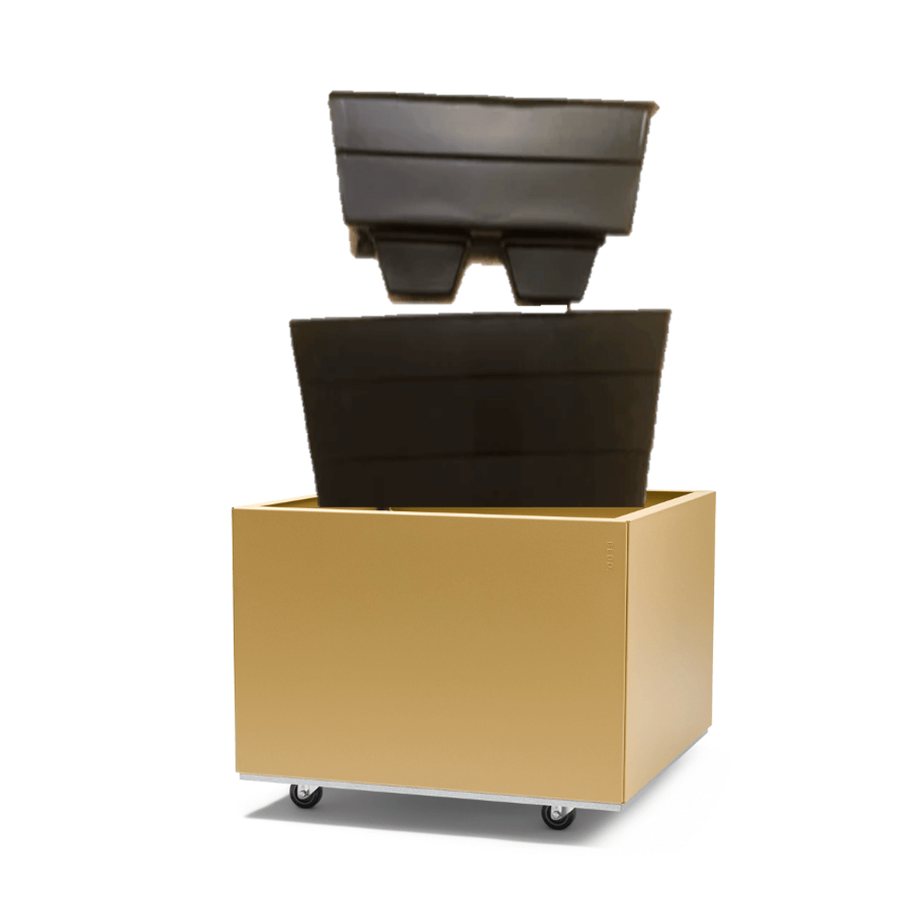 Limited Edition 60x60 h40 + Hjul & Selvvanning INNE