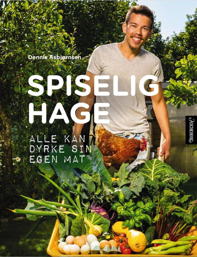 Få boken Spiselig Hage av Dennis Asbjørnsen GRATIS ved kjøp av plantekasser og høybed fra norske BEDD.