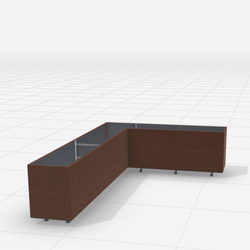 Utstillingsmodell - 240x160 h50 Rustlakk