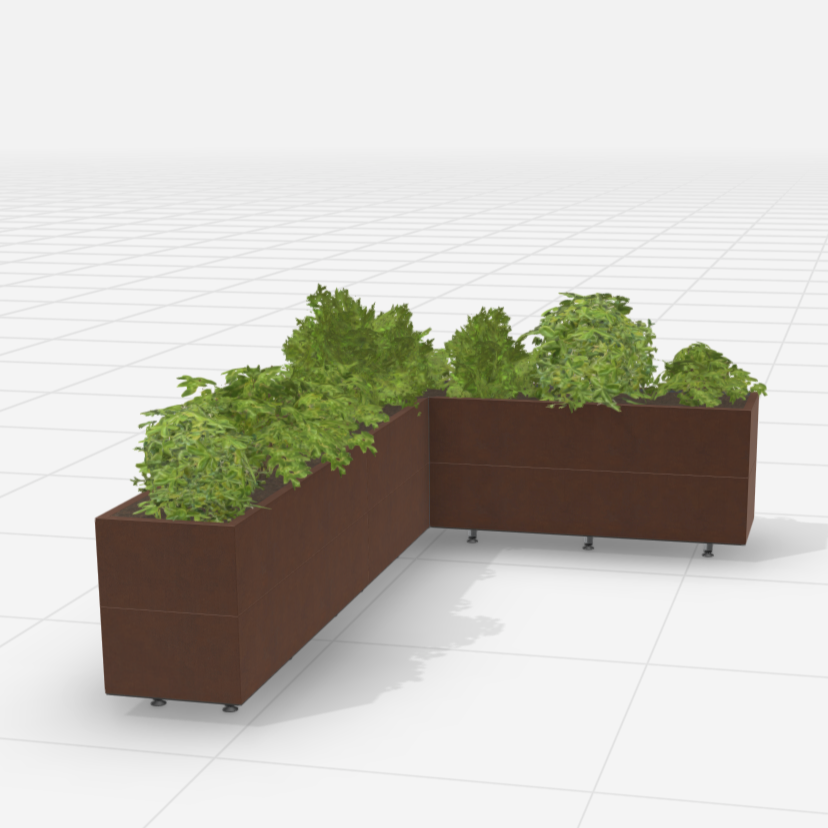 Utstillingsmodell - 240x160 h50 Rustlakk